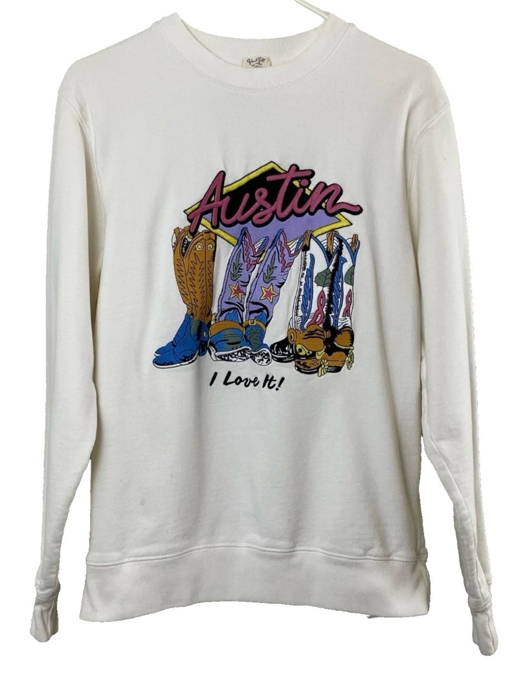 John Galt Austin Texas I Love It Crewneck Sweatshirt
